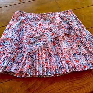 Banana Republic, vibrant spring flowery skirt
